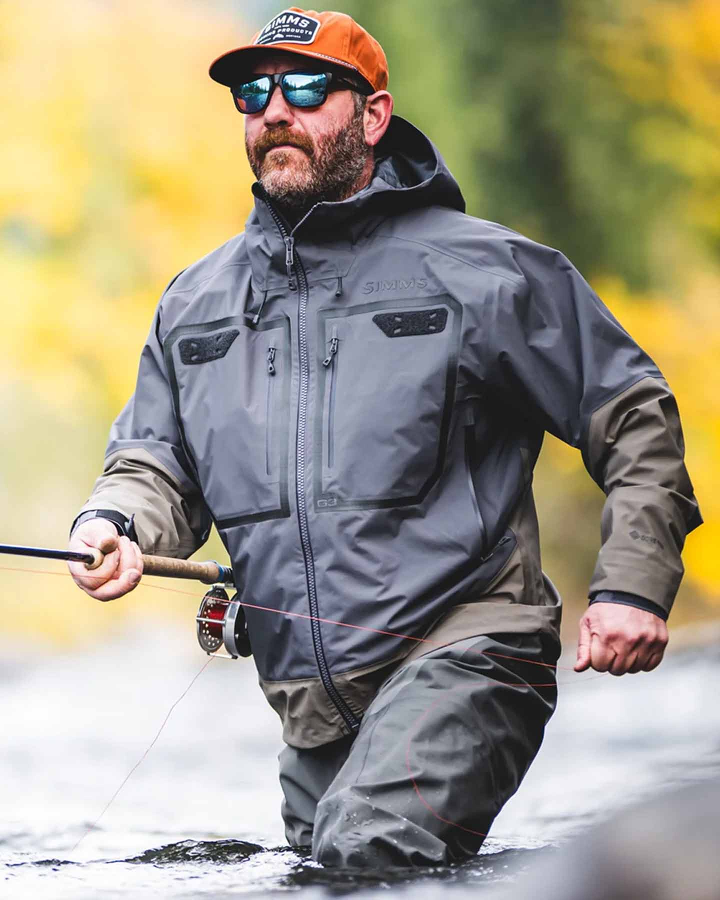 シムス G3 ガイド ジャケット | Simms G3 Guide Jacket：BLUE DUN