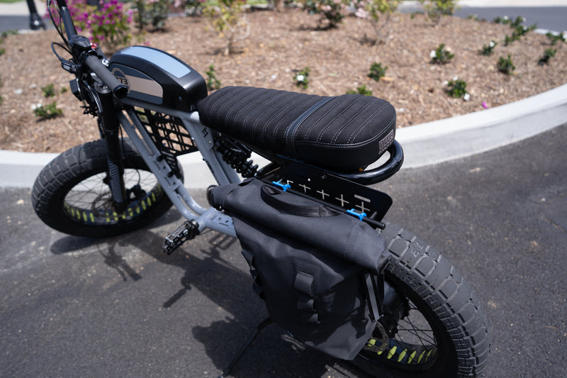 Black Alcantara Extended Seat for Super73 I BLUR BOUNDARIES – Blur