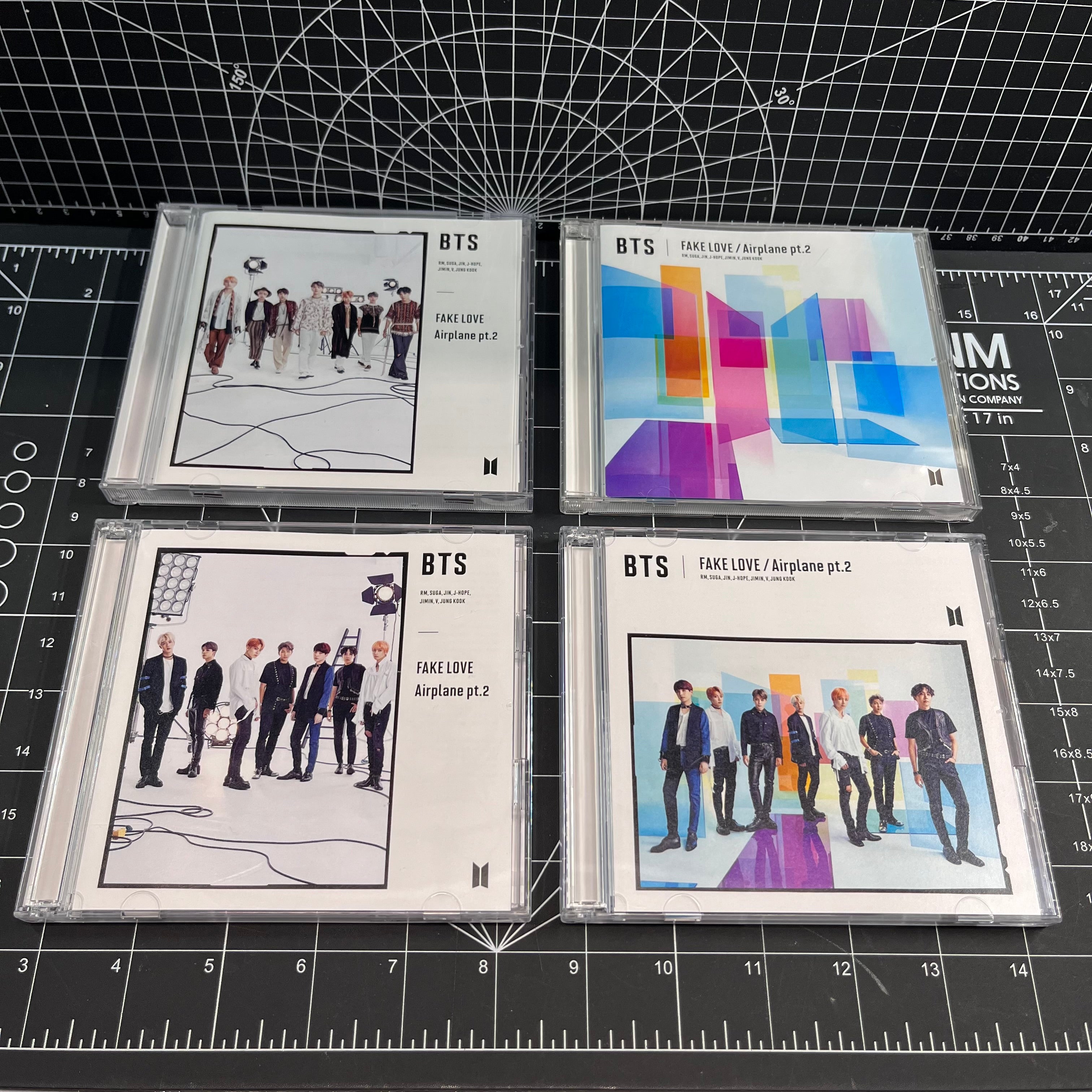 BTS FAKE LOVE/Airplane pt.2 Japan Box Set Album – BLXCK K-Pop Store