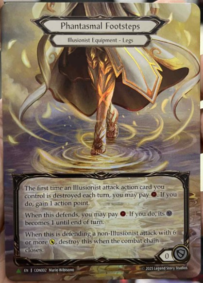 Phantasmal Footsteps (Marvel) – Cold Foil – Block 101 Hobbies Store