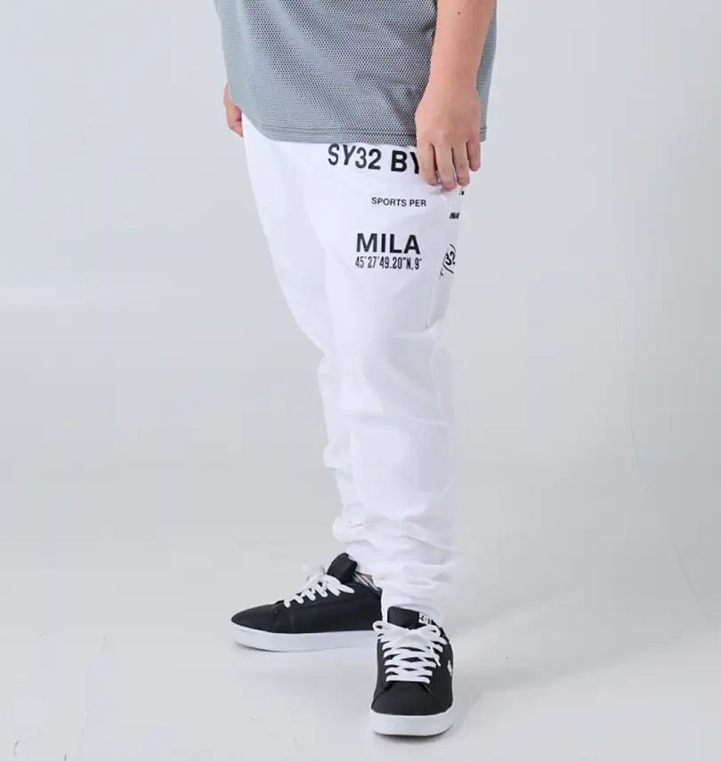 大きいサイズ ニューロゴスウェットパンツ | SY32 by SWEET YEARS