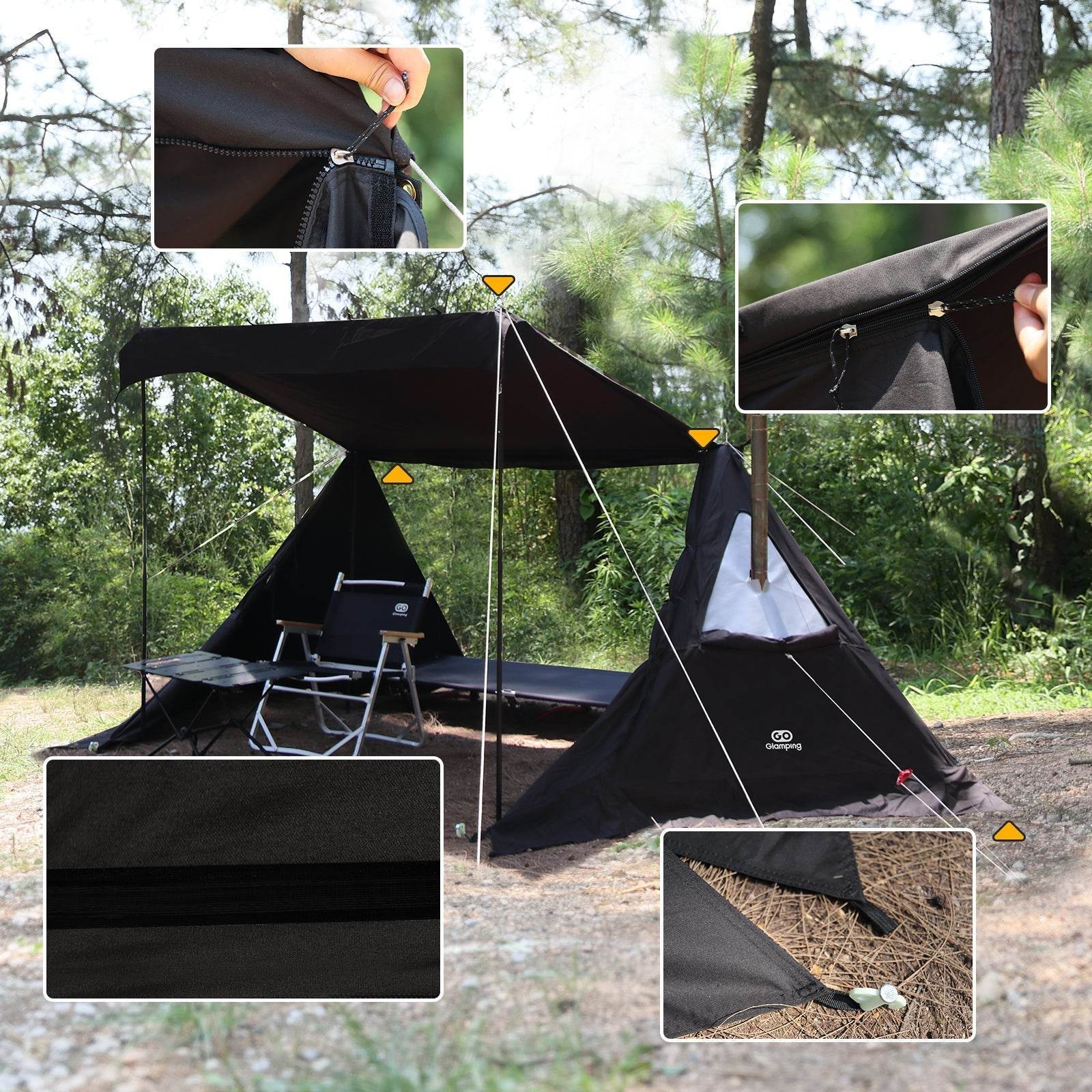 GOGlamping G・G PUP2.0 TCパップテント&専用インナーテント