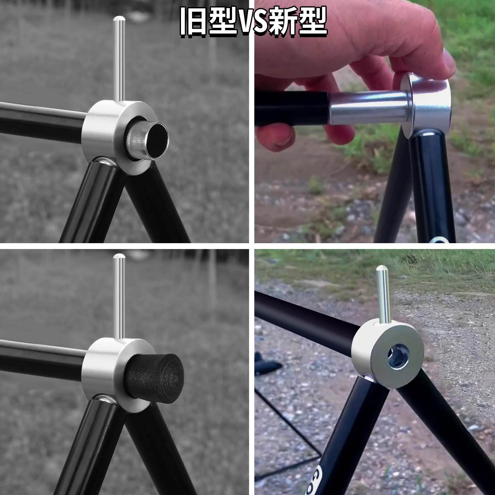 タイムセール中】G・G PUP/2.0パップテント専用の二又ポールと横接続