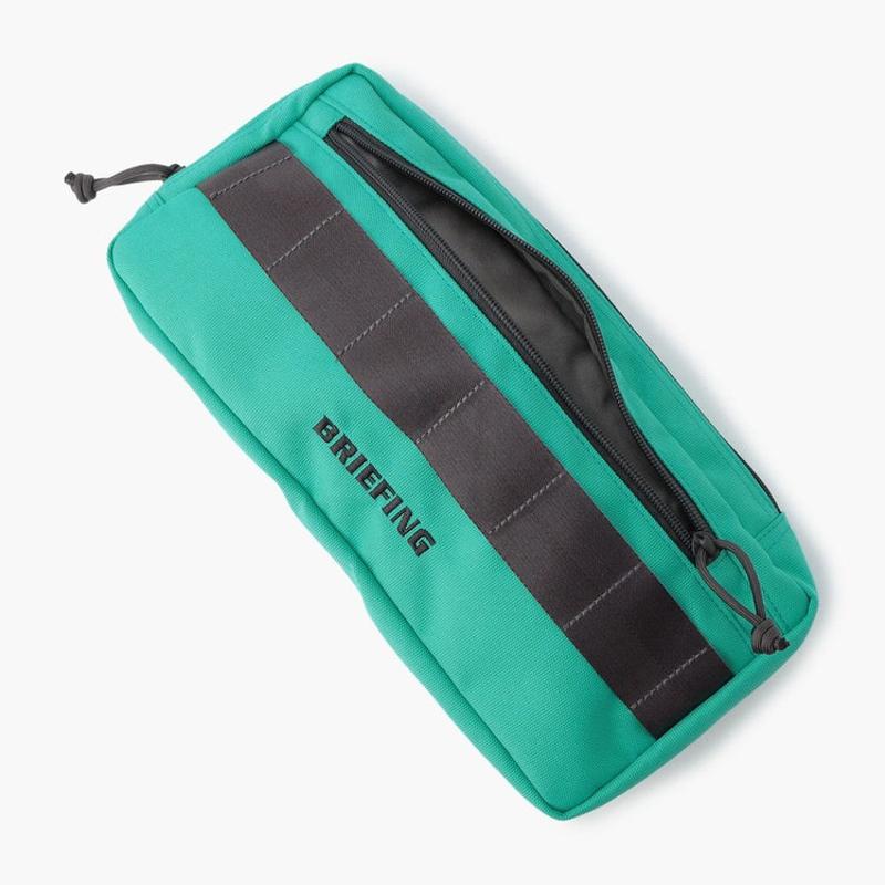 BRIEFING】SEPARATE SHOES CASE ECO CANVAS CR MINT BLUE