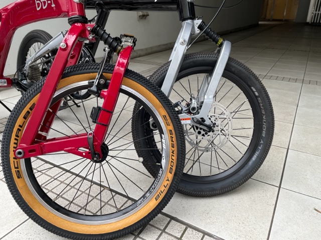 birdyとBD-1の新たなタイヤの選択肢に！SHCWALBE BILLY BONKERS