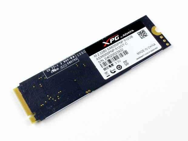 NVMe SSDでは珍しいDRAMキャッシュレスモデル、ADATA「XPG SX6000 Pro