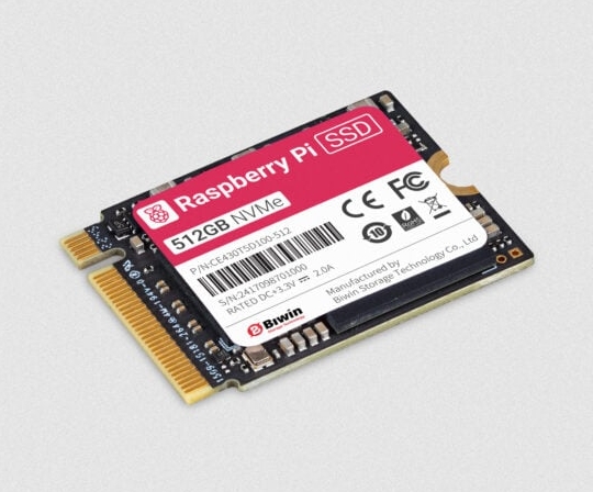 Raspberry Pi 5ですぐにNVMe SSDを運用できる「Raspberry Pi SSD Kit