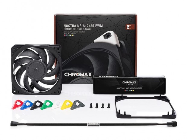 Noctua、超硬質ブレード採用の高級静音ファン「NF-A12x25 PWM」に待望