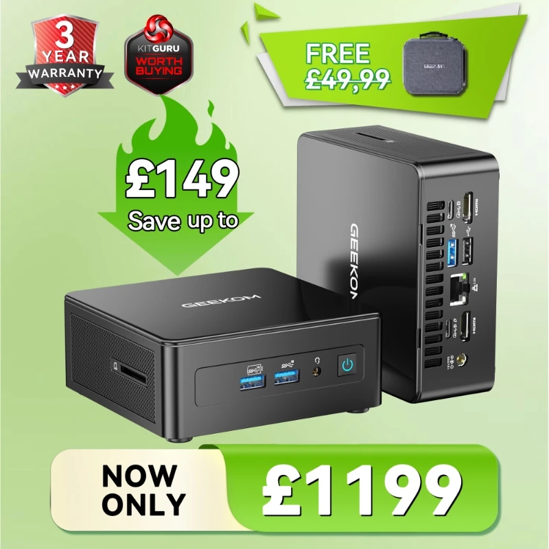 GEEKOM A6 Mini PC AMD Ryzen™ 7 6800H – GEEKOM UK