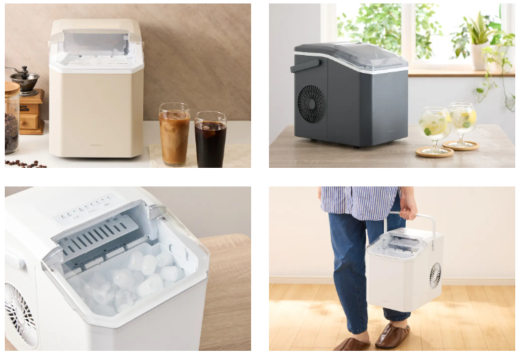 最短6分で製氷。「simplus」シリーズから新たな家庭用製氷機を新発売