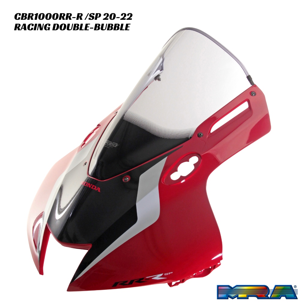 MRA Double-Bubble Racing Screen - Honda CBR1000RR-R / SP 2020-2025