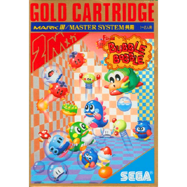 ファイナルバブルボブル(ゴールドカートリッジ)｜セガ・マーク3 (Mark3