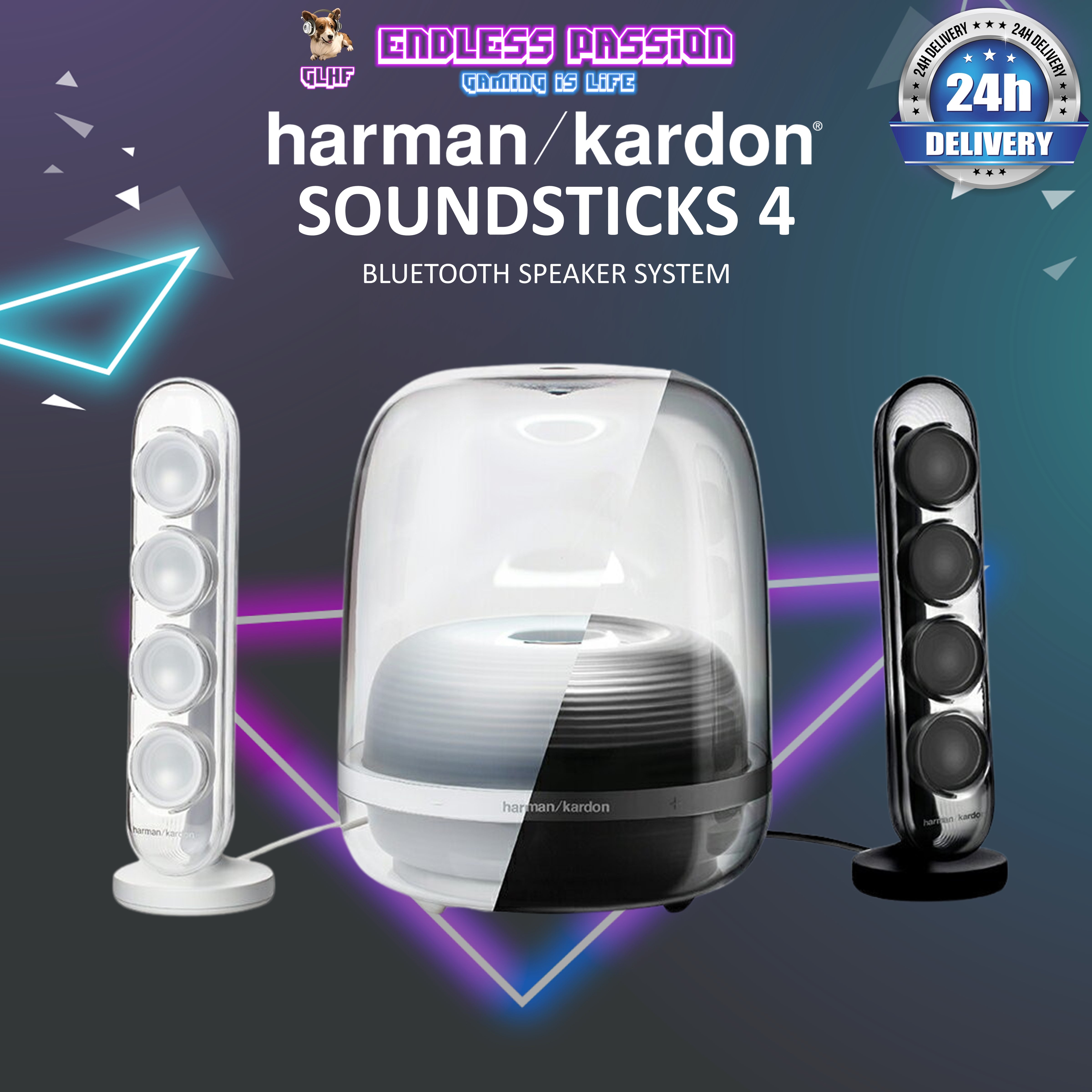 Harman Kardon SoundStick 4 BookShelf Speaker – Endless Passion
