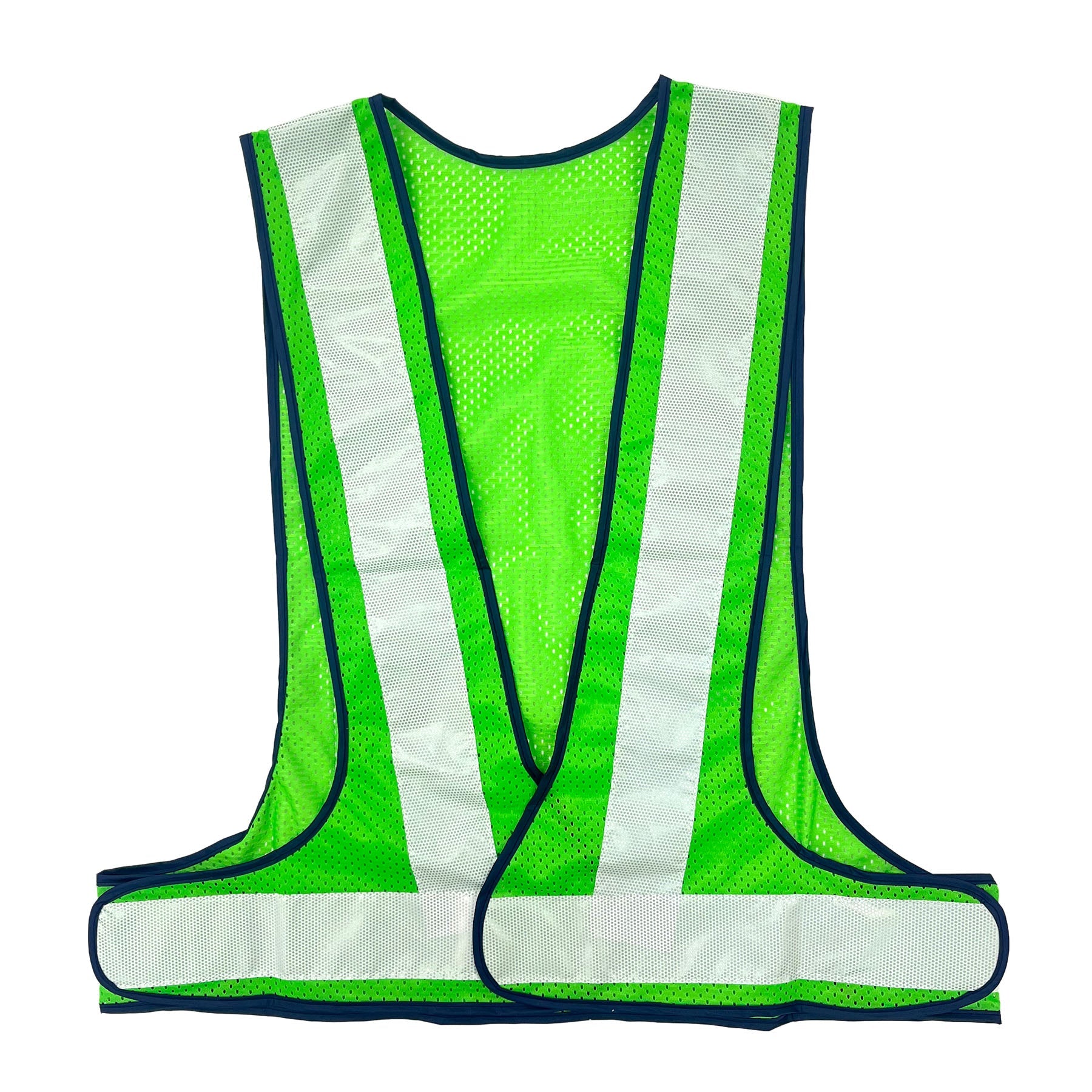 ソフトセーフティベスト グリーンメッシュ／白反射 – GREEN CROSS