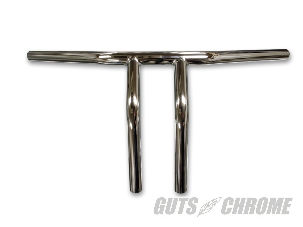 ○クローム 10インチTバープルバック ヘコミ無し｜ハーレーパーツの