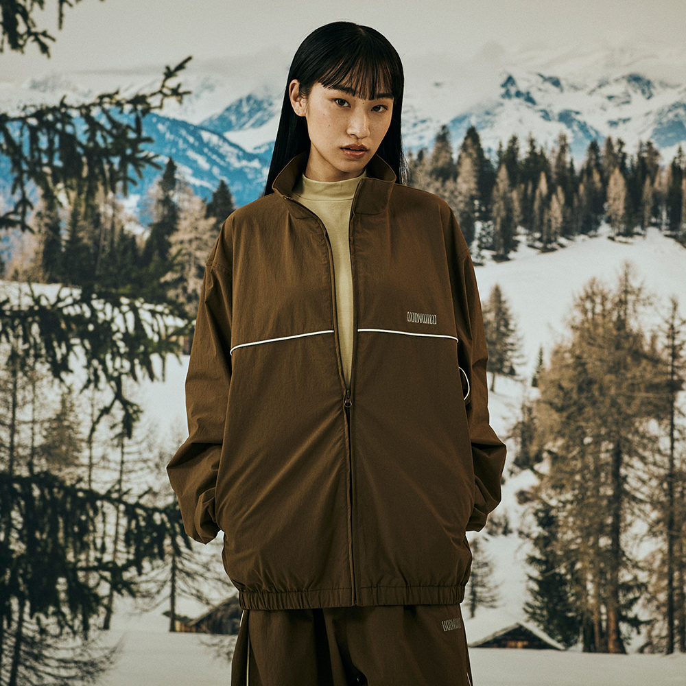 SAUNA COLLECTION】ナイロンストレッチブルゾンジャケット（男女兼用