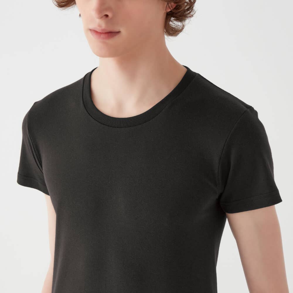 ネット限定お得3枚セット】クルーネックTシャツ CK8313ST :メンズ トップス