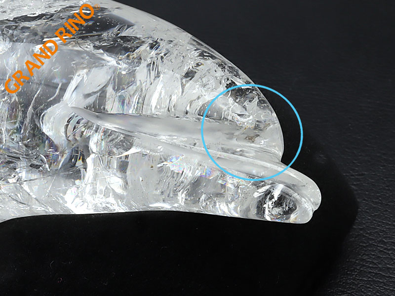 GRAND RINO / レムリアンシードクォーツ「ピュアレイ」 GA ドルフィン