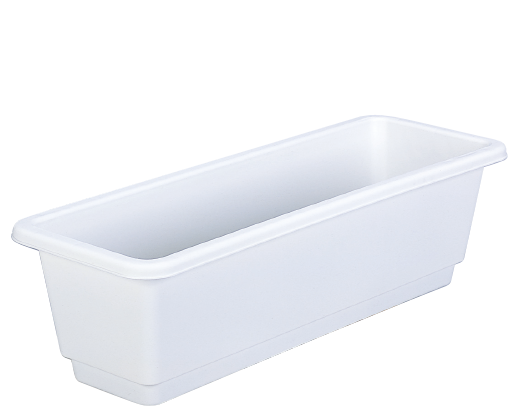 プランター目皿付D‐650（ホワイト） | グリーンパル株式会社