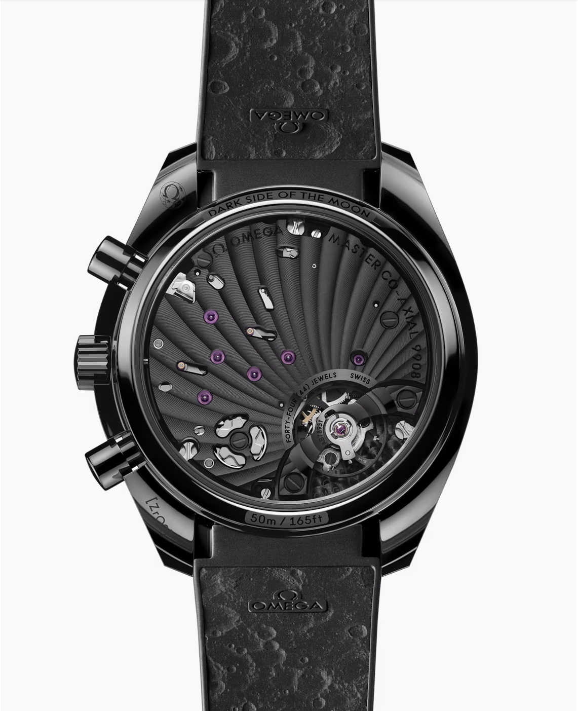 オメガ(OMEGA) ダーク サイド オブ ザ ムー﻿ン 44.25 mm, ブラック