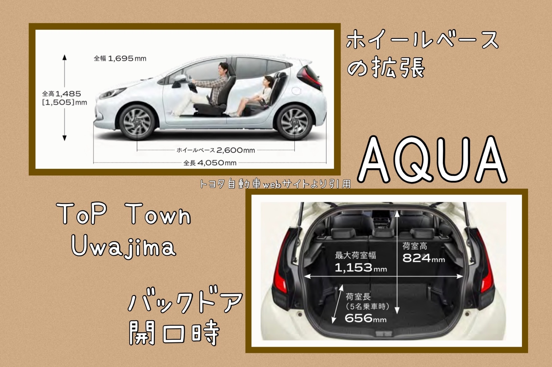 車両情報】トップタウン宇和島☆Newフェイスによる新型アクア紹介！