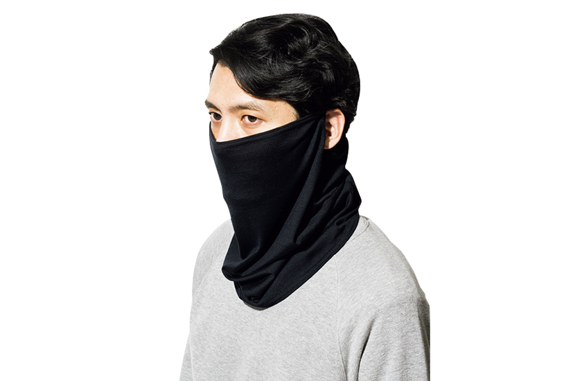 エチケットの新常識。これからのスウェットは「マスク兼用」がニュー