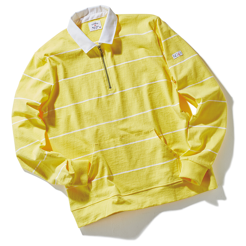 この春、一撃で洒落る！ ノアのハイブリッド・ラガーシャツ｜雑誌Begin