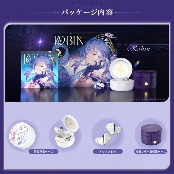水月雨 (MOONDROP) Robin's Earphones (崩壊：スターレイル) コラボ