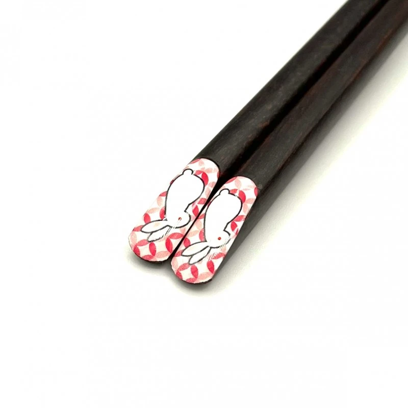 縁起箸 うさぎと七宝 - お買い物｜日本最大級の箸の通販サイトなら銀座夏野