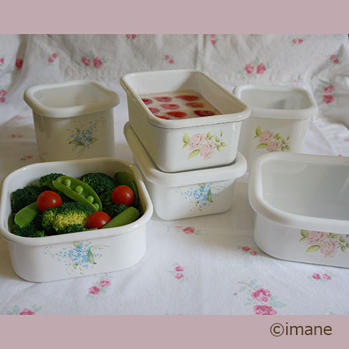 イマン ダイアナローズ スクエアストッカーL【イマン＆マニー薔薇の