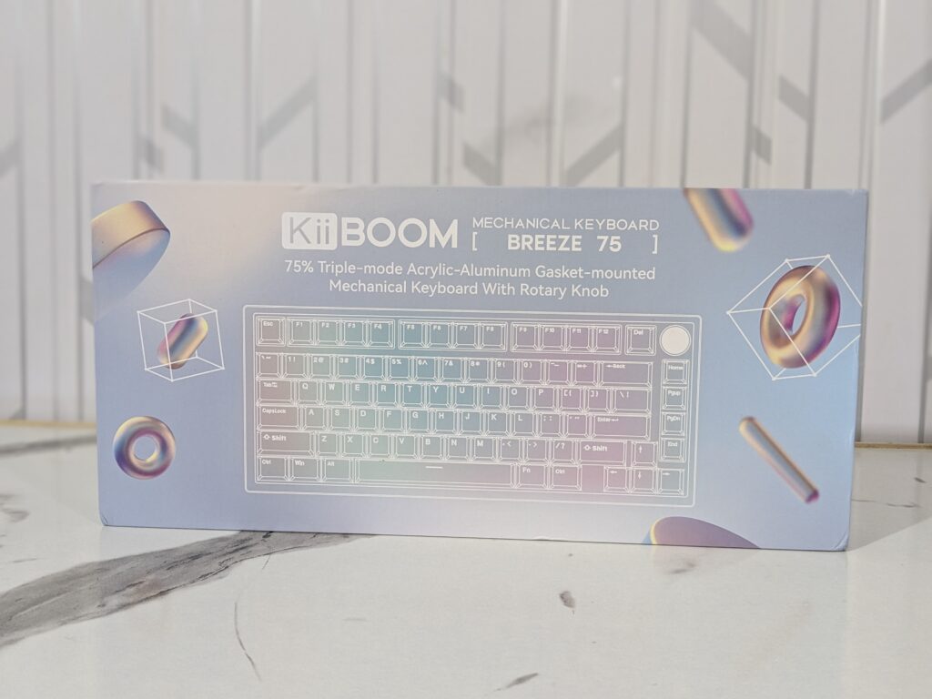 KiiBOOM Breeze 75 Review: A stunning keyboard with smooth typing