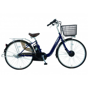 PELTECH TDF-14Z-NYB-8AH 26型電動アシスト自転車 内装3段 ネイビー