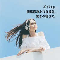 NTTソノリティ MBH001WA ヘッドフォン nwm ONE ライトグレイ