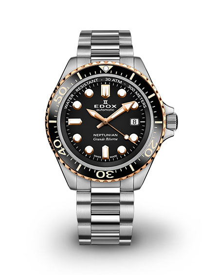 ネプチュニアン グランデ リザーブ デイト オートマティック | EDOX