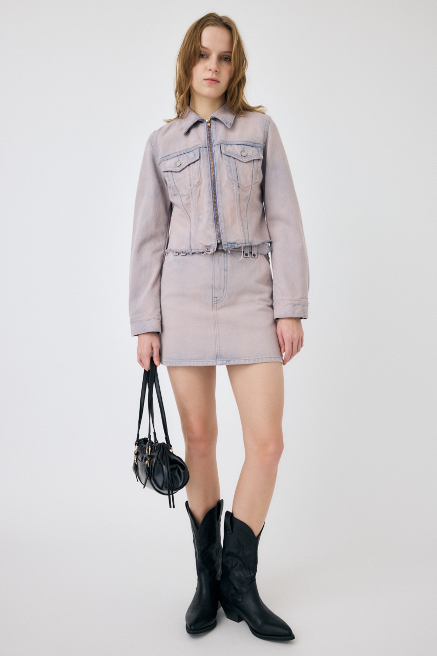 MOUSSY | BELTED DENIM ミニスカート (スカート ) |SHEL'TTER WEBSTORE