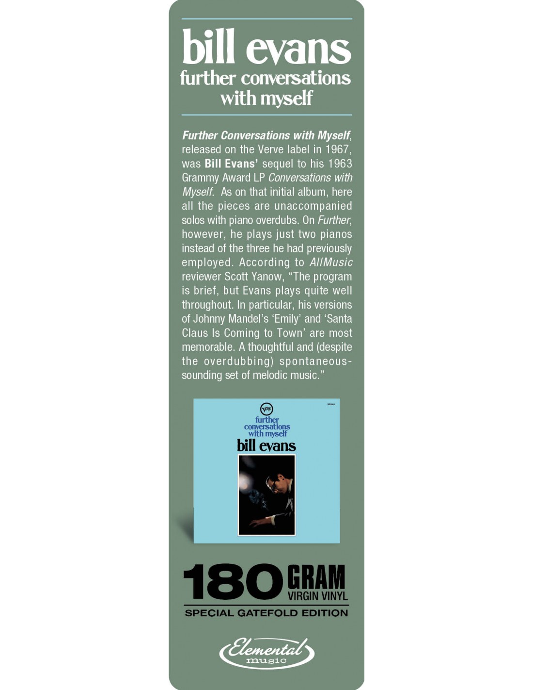 Bill Evans - Further Conversations With Myself