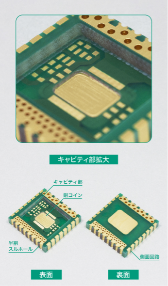 キャビティ基板（スタック対応）（多段キャビティ）｜株式会社エイト