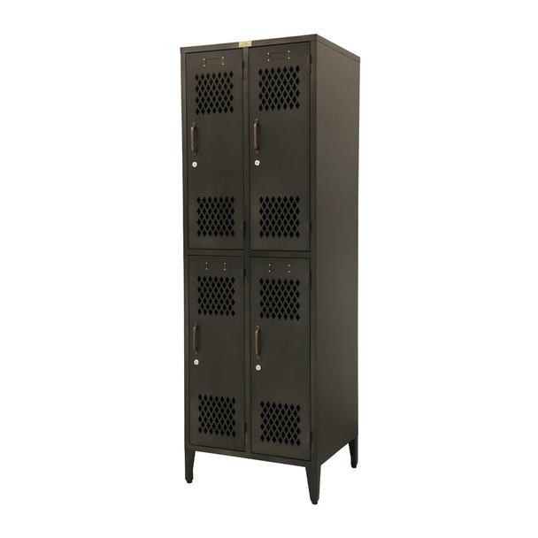 ブラックスチールロッカー（B-101）（2列2段）の通販・卸売り | アイ