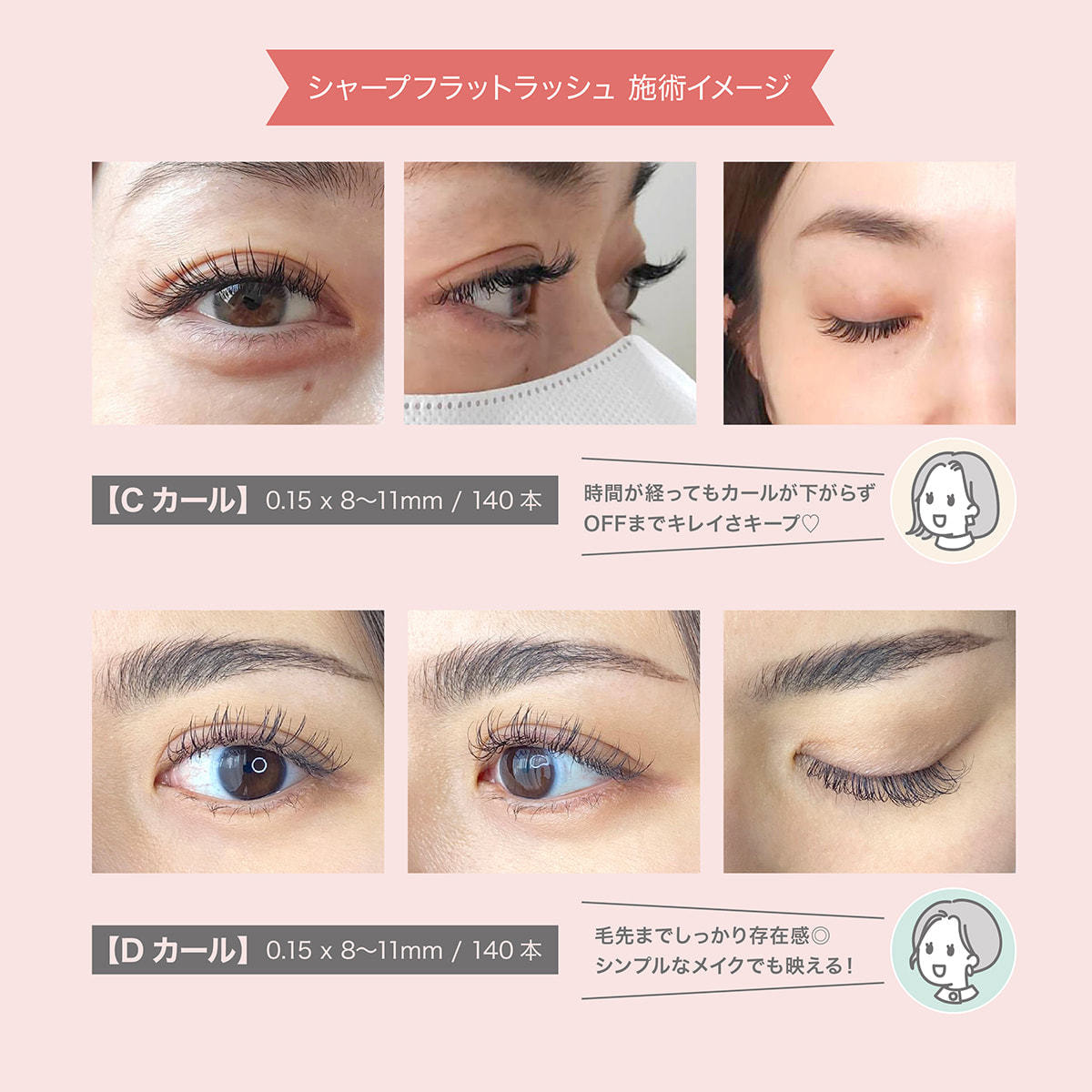 BL】＃フラットラッシュ[Dカール 太さ0.20 長さ13mm］の通販・卸売り