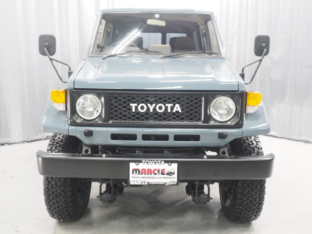 H3年式 ランクル77ZX Newペイントアンヴィルグレー ナローボディ仕様