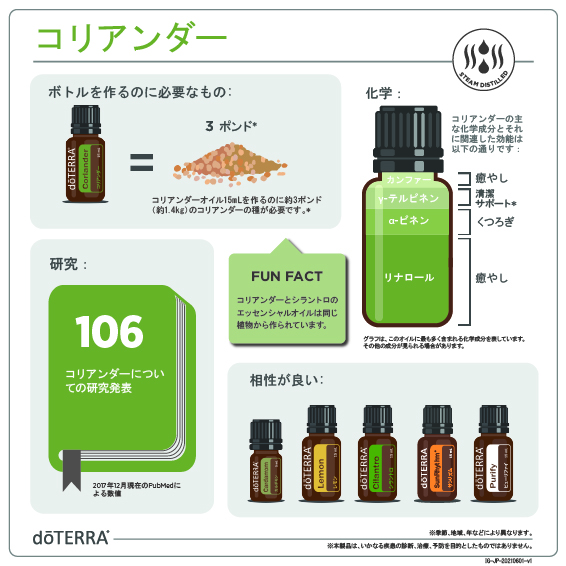 コリアンダー - doTERRA TIMES