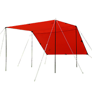 販売終了】ムゲンタープ（オレンジレッド） TT2-532-RD - DOD