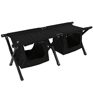 販売終了】ストレージベンチ（カーキ） FS2-246M - DOD（ディーオー