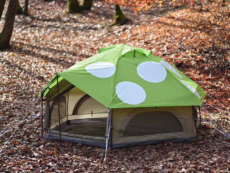 赤いキノコと緑のキノコ - DOD（ディーオーディー）【公式ブランドサイト】