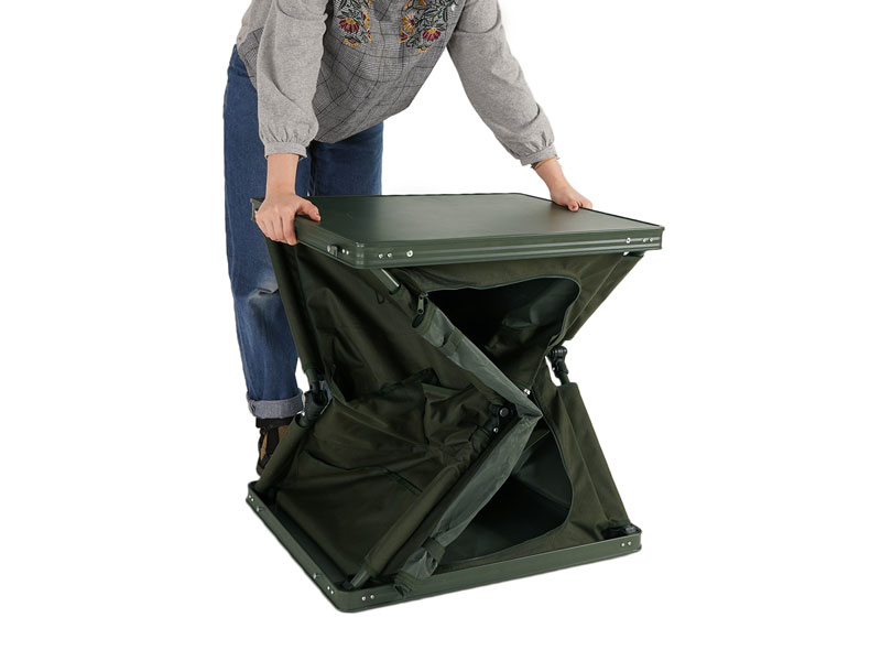 マルチキッチンテーブル（カーキ） TB1-38-KH - DOD（ディーオーディー