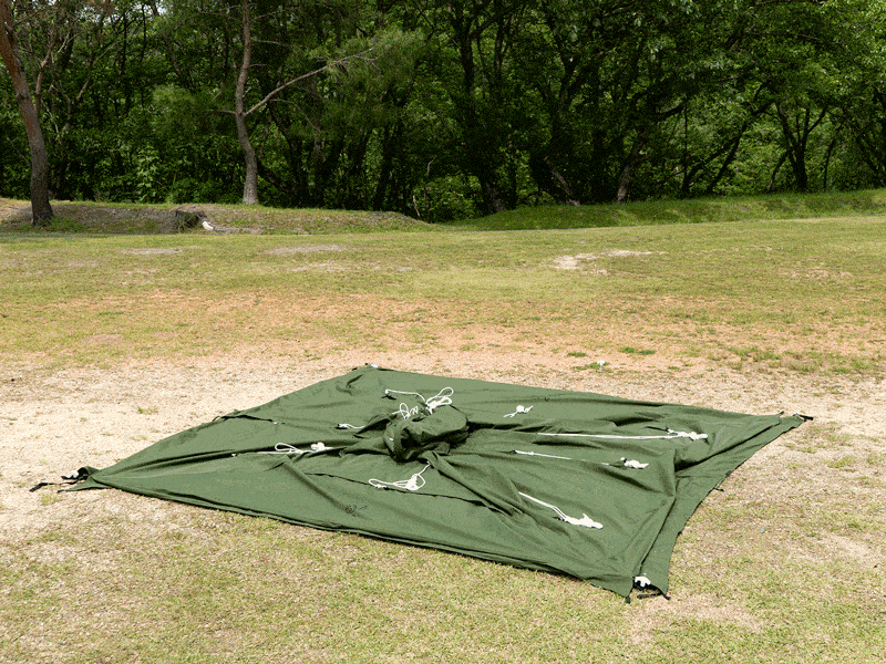 ワンポールテントRX(M)TC T3-949-KH（カーキ） - DOD（ディーオー