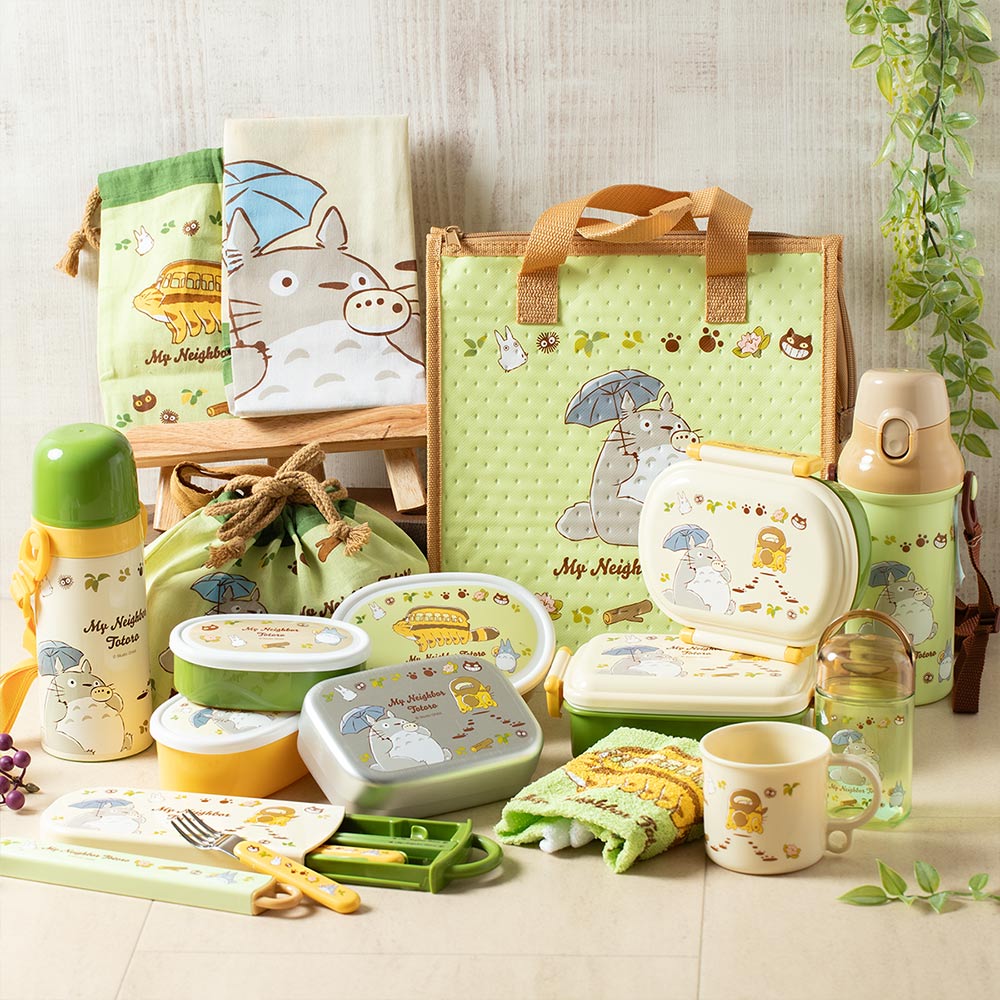 となりのトトロ 抗菌ふわっとタイトランチボックス 450ml ネコバス