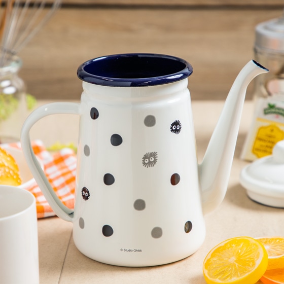 となりのトトロ マックロクロスケ ホーロードリップケトル1.1L ENKT1