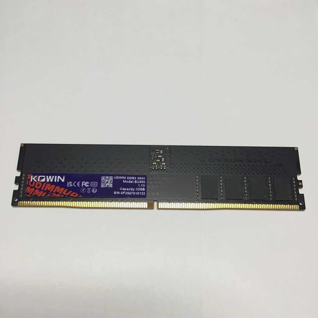 中古 KOWIN EU5600 UDIMM DDR5 5600(PC5-44800 32GB デスクトップ用