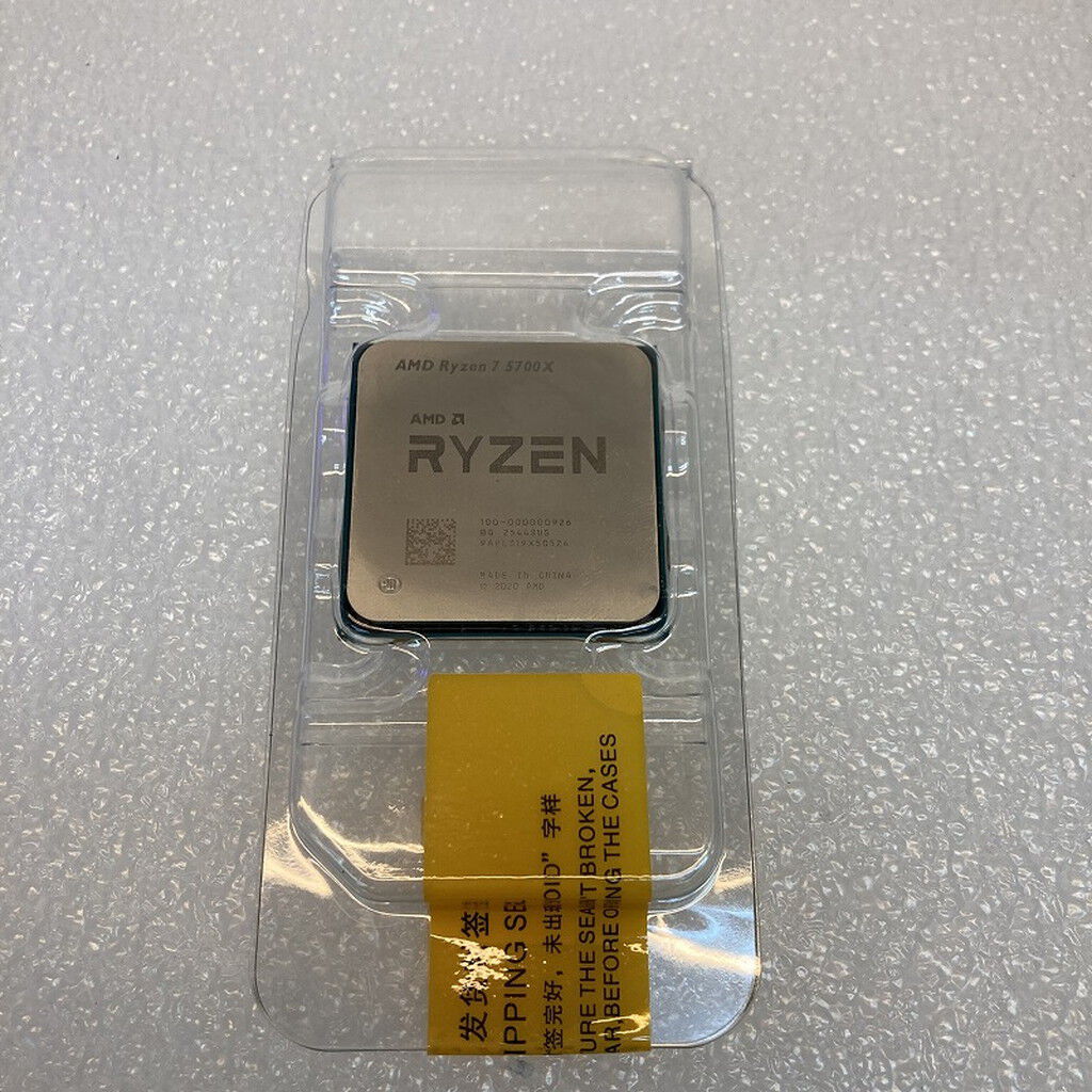 中古 AMD Ryzen 7 5700X (AM4/3.4GHz/36M/C8/T16/65W) 150182 （329323